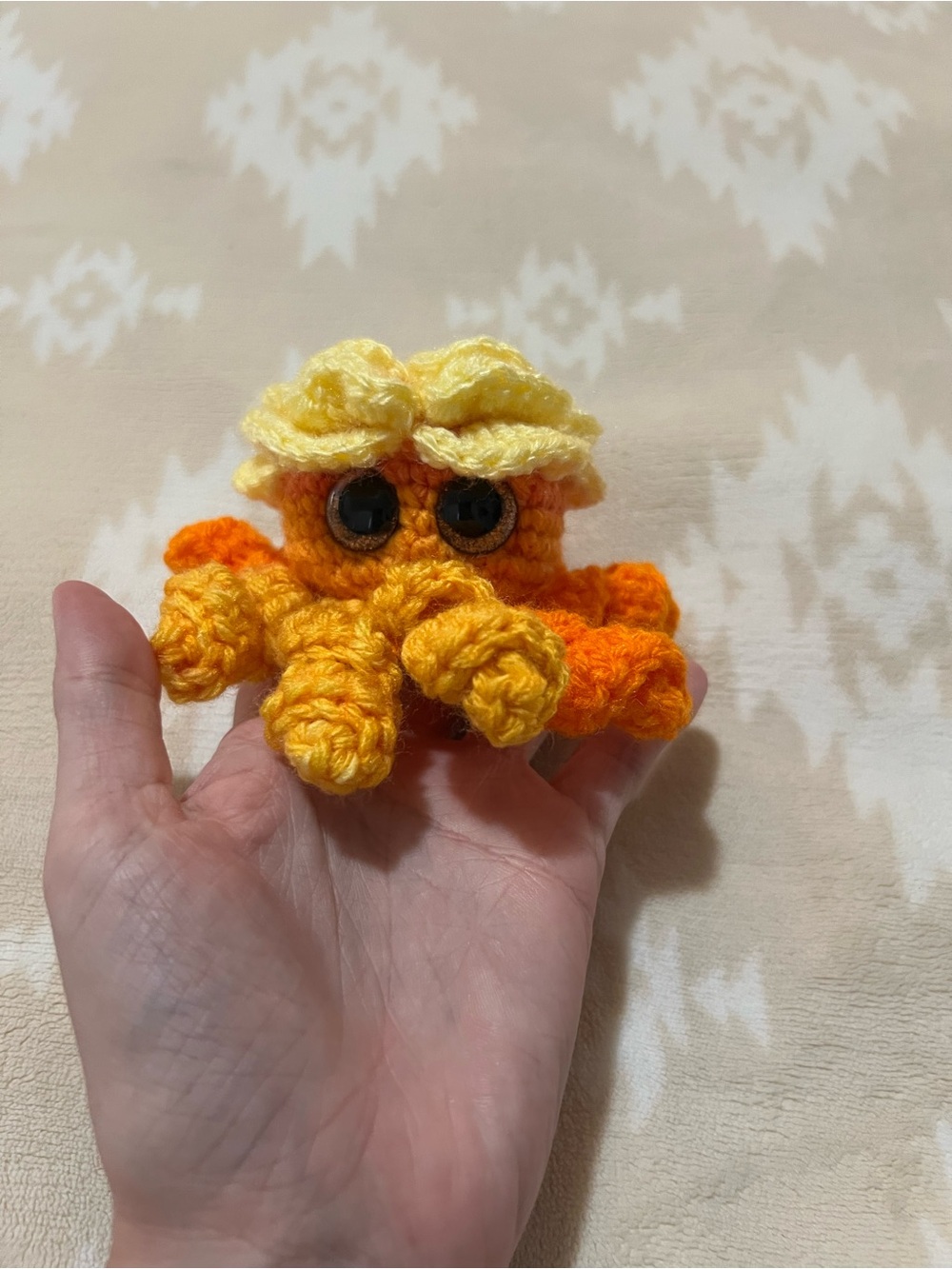Little Crocheted Flower Octopus 🌼